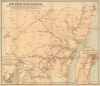 1895 Department of Lands Map of Railways in New South Wales, Australia