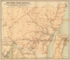 Map of New South Wales Railways Showing Coach and Other Routes From the Various Stations Together with Mileage from Sydney with Diagrams of North Coast, South Coast, and Part of Southern and Western Lines. - Main View Thumbnail