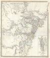 1833 S.D.U.K. Map of New South Wales, Australia