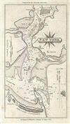 1806 Blunt Map or Nautical Chart or New York City, New York