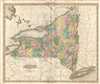 1825 Tanner Map of New York
