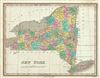 1827 Finley Map of New York State