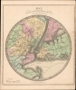 1849 Greenleaf Map of New York City and Environs