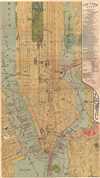 1920 Hammond Plan or Map of New York City