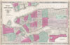 1865 Johnson Map of New York City and Brooklyn