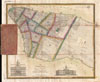 1831 J. Langdon Pocket Map of New York City