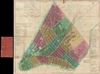 1837 Phelps Pocket Map of New York City (Manhattan)