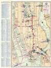 1930 Rand McNally Indexed Folding Map of New York City