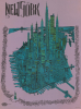 1967 Schiller / Michaelson Fillmore-style View Map of New York City