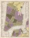 1844 Tanner Map of New York City