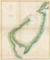 1851 U.S. Coast Survey Map of New Jersey and the Delaware Bay