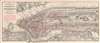 1888 Blair Temperance Saloon Map of New York City
