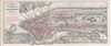1888 Blair Temperance Saloon Map of New York City