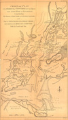 1781 (1860) Valentine Map of New York Harbor