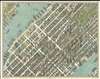 1962 Bollmann View and Map of New York City, Midtown