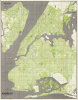 1962 Bollmann View and Map of New York City, Midtown