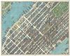 1963 Bollmann View and Map of New York City, Midtown