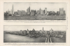 1911 Rummell Futuristic View of Manhattan, New York City