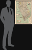 1927 Kaj Klitgaard Gilded Age Prohibition Pictorial Map of Manhattan, New York City
