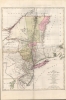 1777 Lotter and Sauthier Map of New York and New Jersey
