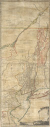 1768 Holland - Jeffreys Map of New York and New Jersey (First Edition)