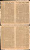 1787 'New-York Packet' w/ 'On Federal Government' no. 1 (pre Federalsit Papers)