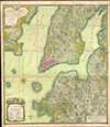 1770 / 1874  Beers / Colton / Bernard Ratzer Map of New York City