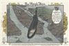 1898 Regal Shoe View Map of New York City