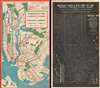 1945 Nostrand Subway Map of New York City