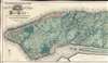 Sanitary and Topographical Map of the City and Island of New York Prepared for the Council of Hygiene and Public Health, of the Citizens Association. - Alternate View 1 Thumbnail