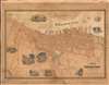 1851 McIntyre Wall Map of Newburyport, Massachusetts
