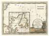 1797 Cassini Map of Newfoundland, Canada and Cape Fear, North Carolina