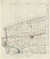 1913 U.S. Geological Survey Topographic Map of Niagara County, New York
