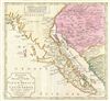 1765 Tirion Map of Baja California and Arizona