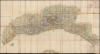 1850 Ikeda Huge Folding Map of Niigata / Echigo Province, Japan