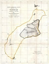 1904 Land Office Map of Niihau, Hawaii