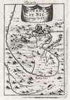 1719 Mallet Map of the Source of the Nile, Ethiopia (Abyssinia)