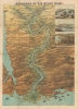 1884 Bacon Panoramic View of the Nile River, Gordon Relief Expedition