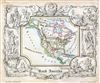 1846 Lowenberg Whimsical Map of North America (w/ Republic of Texas)
