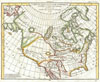 1772 Vaugondy / Diderot Map of North America & the Northwest Passage