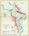 1857 U.S. Coast Survey Map of Norfolk Harbor, Virginia