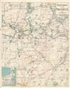 1922 Vaughan Map of Middlesex County, Massachusetts