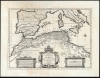 1700 / 1742 De l'Isle Map of North Africa at the time of the Council of Nicaea