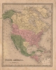 1841 Bradford Map of North America w/ Republic of Texas
