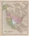 1846 Bradford Map of North America w/Republic of Texas