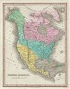 1827 Finley Map of North America