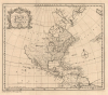 1759 Gibson Map of North America