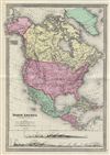 1862 Lloyd Map of North America