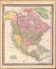 1846 Mitchell Map of North America, w/ Republic of Texas