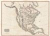 1812 Pinkerton Map of North America